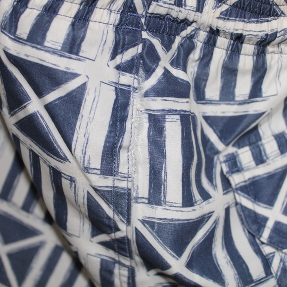Mahi Gold Nautical Flag Print Swim Trunks - Picture 3 of 3